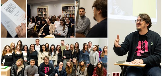 Želimir Periš splitskim studentima predstavio roman 